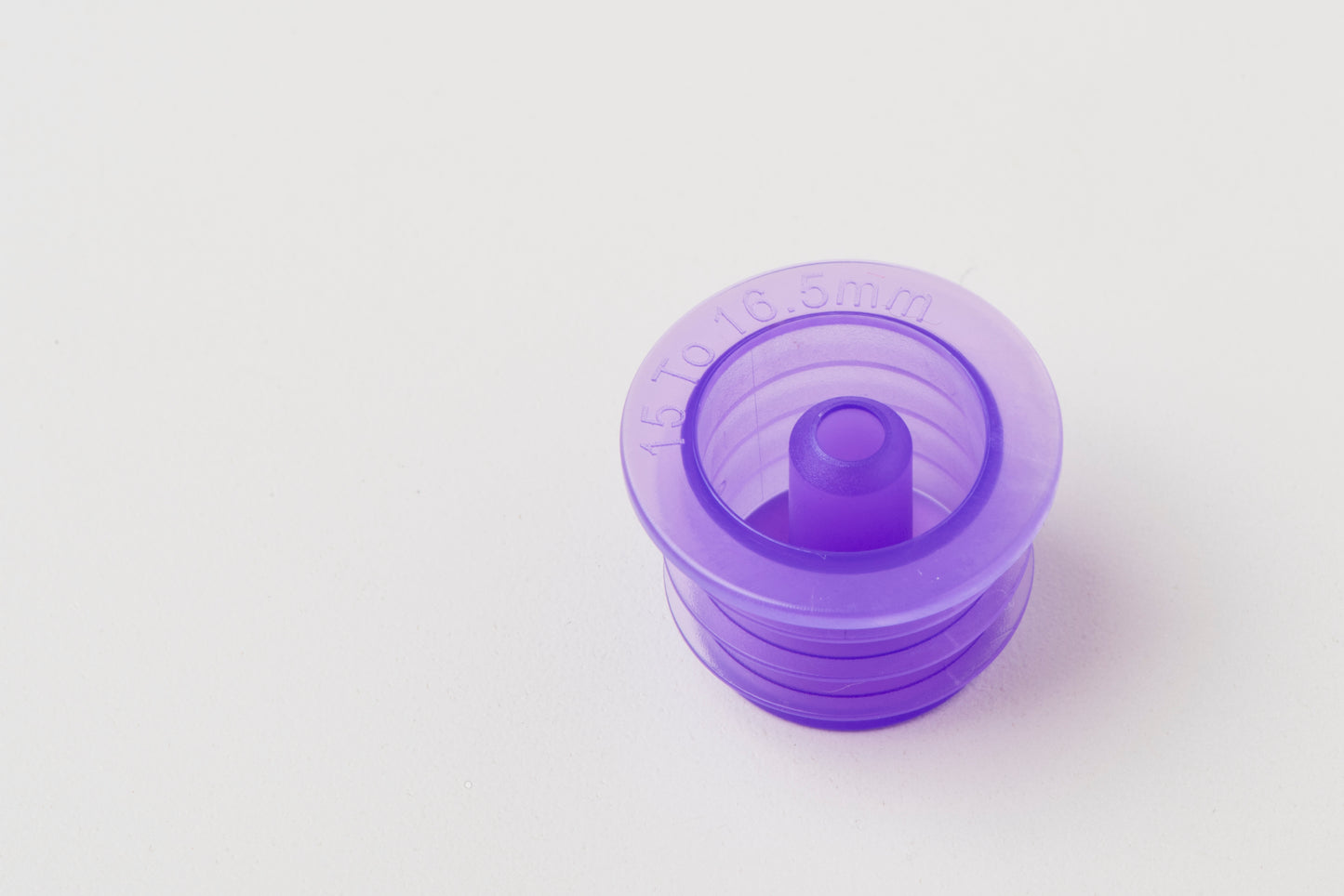 Purple ENFit Medicine Bottle Adapters