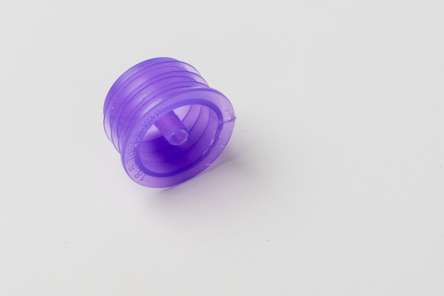 Purple ENFit Medicine Bottle Adapters