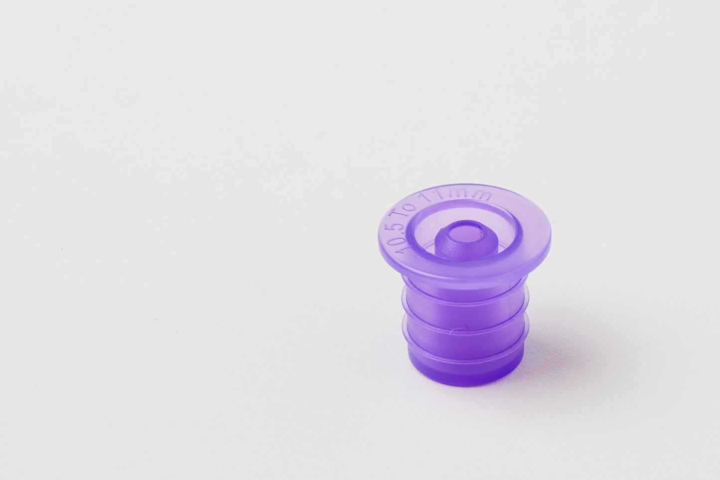 Purple ENFit Medicine Bottle Adapters
