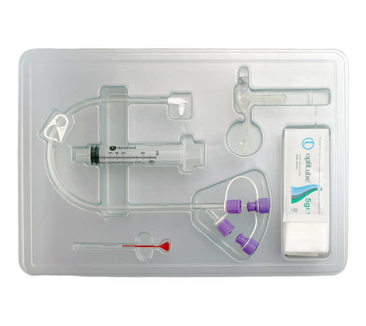 danuButton Compact Set with Gastostomy Buttton
