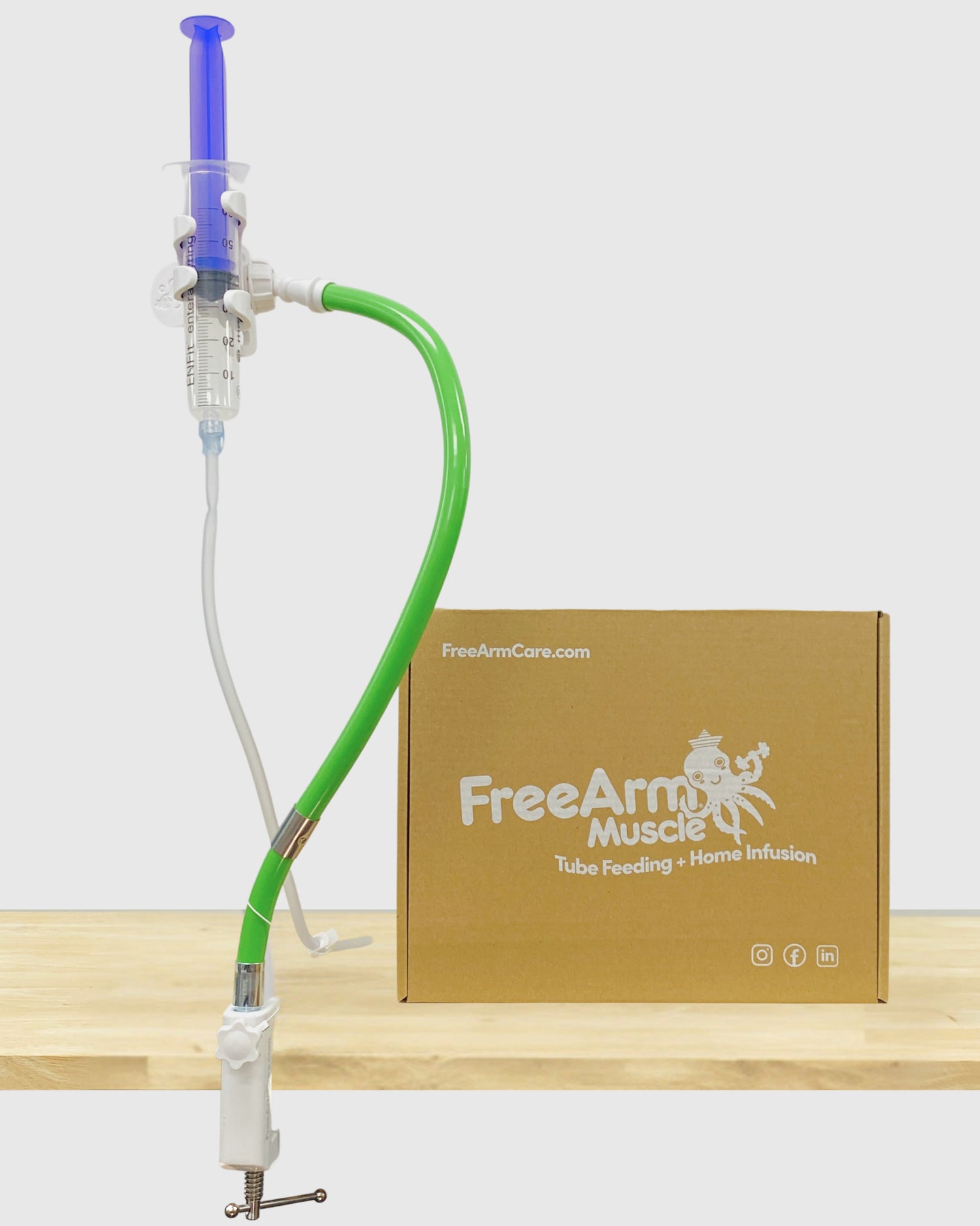 FreeArm Muscle Green smooth shaft with box